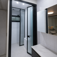 Cabane modulaire préfabriquée de 20 pieds avec porte vitrée pour bureau à domicile, suite d'hôtes ou jardin