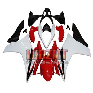 Inyección para HONDA <span class=keywords><strong>CBR</strong></span> 600 F <span class=keywords><strong>600F</strong></span> C CBR600F4i CBR600 F F4i 11 12 13 14 89LQ.18 CBR600F 2011 Blanco rojo 2012 2013 2014 <span class=keywords><strong>Carenado</strong></span> - Product Image 1