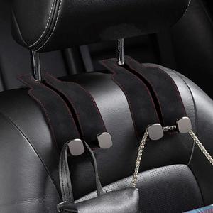 Gancho doble para respaldo de asiento de coche, gancho de gamuza personalizado para accesorios de vehículos, herramientas interiores para automóviles, colgador de gancho de Metal - Product Image 4
