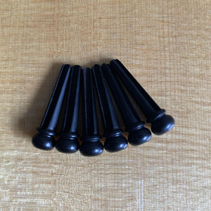 Hot Ebony <span class=keywords><strong>Martin</strong></span> Black Guitar Bridge Pins Clavijas con 3,0mm para ukelele de <span class=keywords><strong>guitarra</strong></span> acústica clásica - Product Image 5