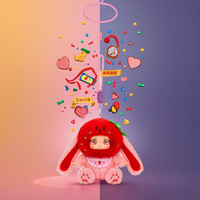 Süßes Herz-Party-Frucht-Plüschtier, Niedliche Vinyl-Gesichtspuppe, Kawaii Cartoon-Sammelfigur, Geburtstagsgeschenk & Taschenanhänger