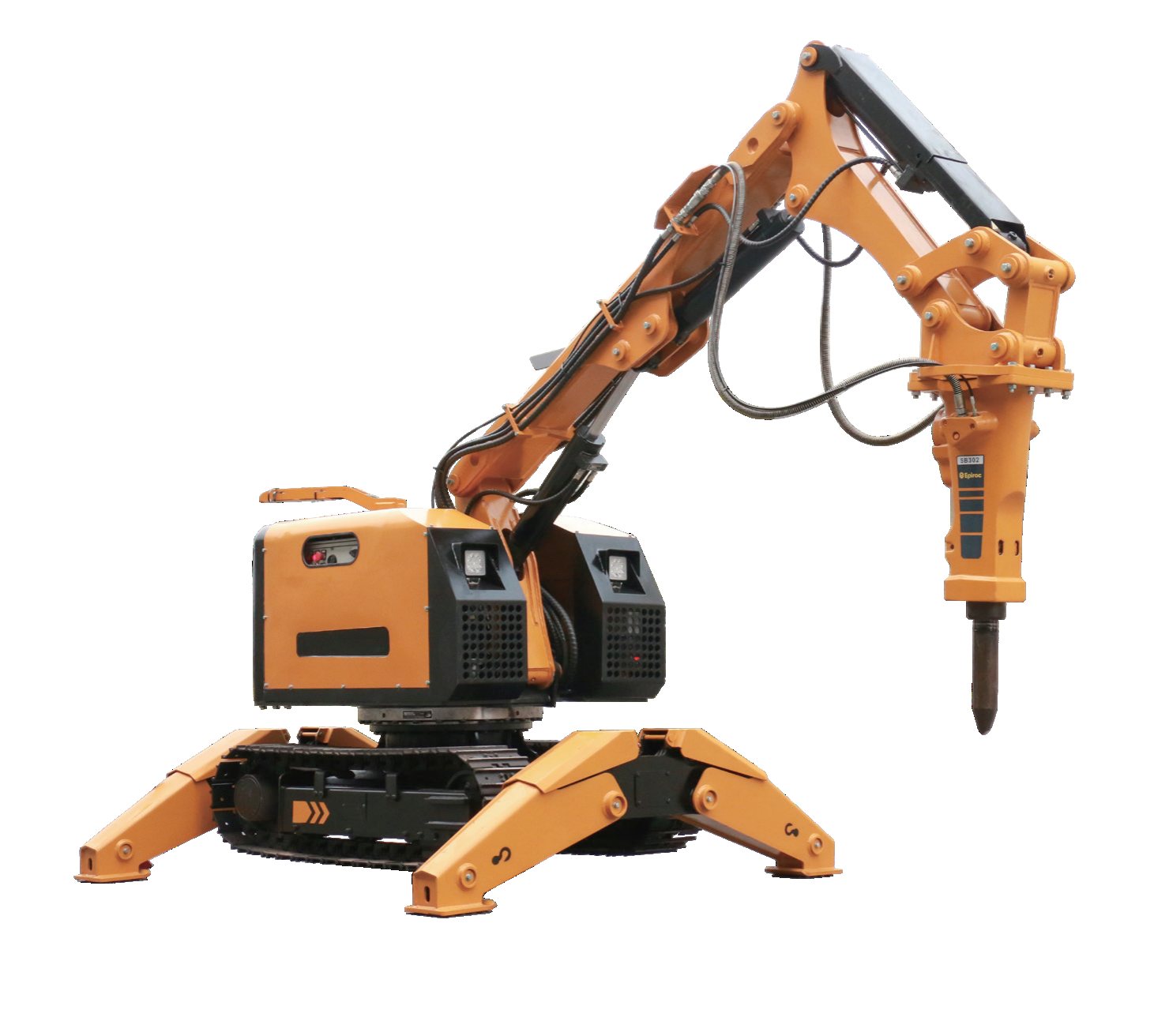 Профессиональный робот-Разрушитель 260D умная дробилка с дистанционным управлением