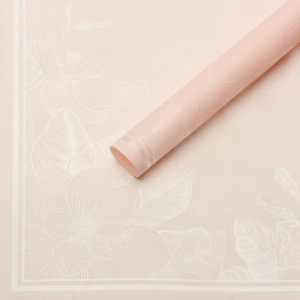 กระดาษห่อดอกไม้กันน้ำลายเยลลี่มัลเบอร์รี่สไตล์เกาหลี วัสดุสำหรับร้านดอกไม้ ทำมือ DIY สำหรับห่อของขวัญ - Product Image 4