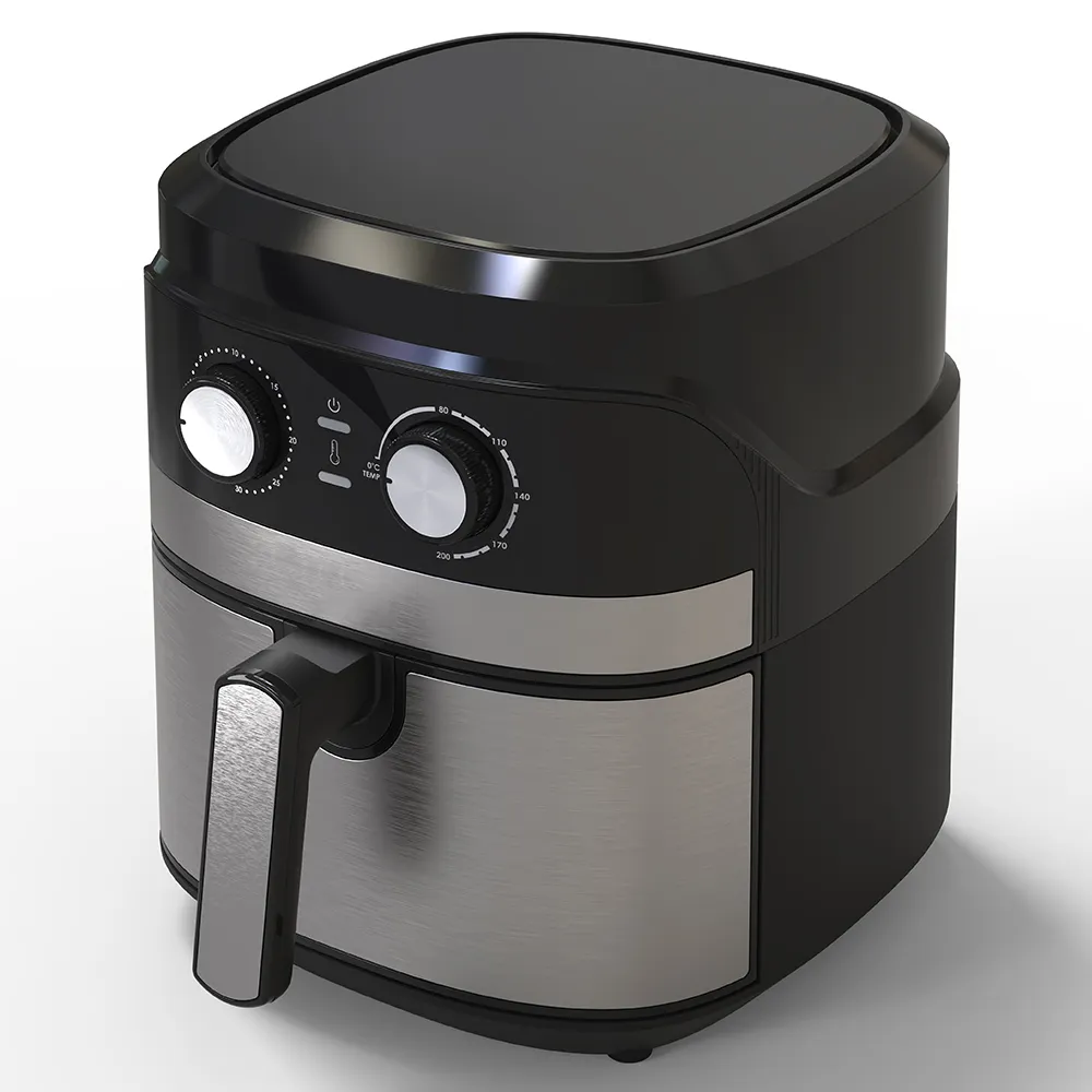 YYZG-550S penggorengan udara memasak makanan diam bebas minyak dapur suhu pengatur waktu 5,5 l