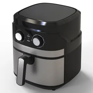 YYZG-550S 5.5L Minuterie température Cuisine sans huile silencieuse cuisson des aliments friteuse à air