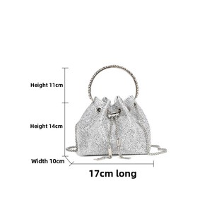Women's New Fashion Single Shoulder Evening <b>Clutch</b> Bag PU Material Chain Strap Waterproof Polyester Lining Direct Factory Sale - Product Image 4