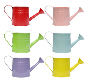 <span class=keywords><strong>Pot</strong></span> en métal de vente chaude peut arrosoir de jardin extérieur arrosoir en métal jardin étain plante arrosoir - Product Image 1