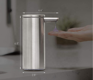 OEM/ODM Chấp Nhận Cảm Ứng-Miễn Phí Thép Không Gỉ Tự Động Cảm Biến Chất Lỏng Gel Khử Trùng Xà Phòng Với Phí USB - Product Image 5