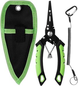 Pince multifonction de pêche en acier inoxydable, ciseaux à poisson, dégorgeoir, pince à anneaux brisés, coupe-ligne, matériel de pêche - Product Image 3
