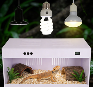 Enclos pour reptiles arboraux en PVC, terrarium haut pour reptiles, enclos en PVC 60x60x60, terrarium pour serpents et geckos - Product Image 4