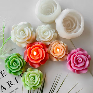 J10-352 Austin Rose hương liệu nến Silicone khuôn tự làm Hoa Nến handmade xà phòng khuếch tán đá thạch cao trang trí - Product Image 4
