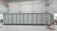 Laboratoire de test mobile préfabriqué en conteneur de 20/40 pieds avec hotte de laboratoire, banc de travail, armoire et tabouret en acier inoxydable - Laboratoire de terrain modulaire clé en main