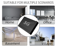 Amplificador de Señal Celular/Repetidor de Red/Amplificador Móvil Signalsmith Tri Banda 5G N78-3500MHz+4G-1800+3G 2100MHz AGC/ALC