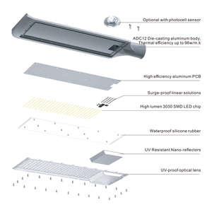 도로 dc24 v 60w 가로등 뉴욕 가로등 용 LED 가로등 - Product Image 6