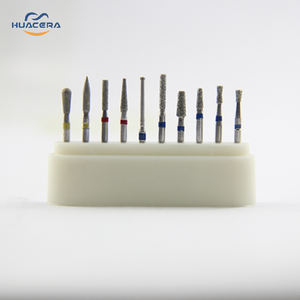 Huacera 4104 laboratorio odontoiatrico di alta qualità utilizza frese diamantate assortite per lucidare punte per Router con punta in metallo duro - Product Image 4