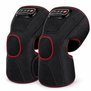 Masseur chauffant électrique pour genoux avec compression d'air, attelle de soutien pour soulager la douleur, thérapie pour usage domestique - Product Image 1