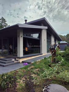 Chimenea Redonda <span class=keywords><strong>de</strong></span> Leña con Vidrio y Campana - Product Image 1