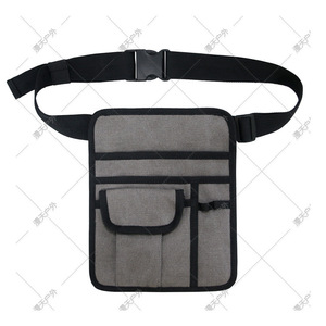 Sac banane en toile réglable et lavable pour serveurs de restaurant et KTV, service de commande et accueil, noir - Product Image 3
