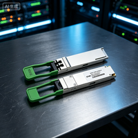STHF QSFP-100G-CWDM4-S Uyumlu Fiber Optik Alıcı-Verici Modülü 100GBASE-CWDM4 1310nm 2-km Simplex LC 4G 5G Wi-Fi GSM GPRS Veri