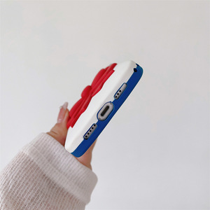 Dễ thương Thủy Thủ Mặt Trăng thủy thủ phù hợp với Silicone phim hoạt hình điện thoại di động Trường hợp đối với iPhone 16 cộng với 15 17 Pro Max vỏ coque Cover quay lại - Product Image 4