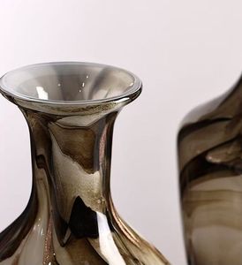 Vaso RYLAVA in Stile Nordico Creativo e Minimalista, Design con Motivo a Pittura a Inchiostro Cinese, Decorazione per Casa e Ufficio, Funzione Idroponica con Effetto Muschiato - Product Image 2