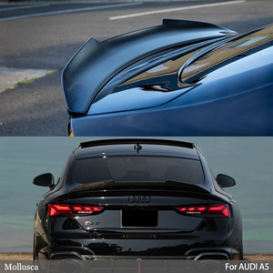 สปอยเลอร์หลังคาร์บอนไฟเบอร์ทรง PSM สำหรับ A5 S5 RS5 B9 4 ประตู Sportback ปี 2016-2025 - Product Image 6