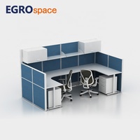 Meubles de bureau commerciaux EGROspace, combinaison de bureaux modulaires de haute qualité, cloison de bureau, cubicle