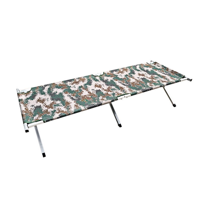 Shero Camouflage Cot Opvouwbare Opvouwbare Draagbare Outdoor Bed Stapelbed Voor Kampeerbed