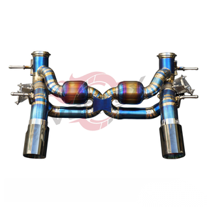 Sistema de Escape Catback Vortex Titanium Valvetronic para Maserati MC20 3.0T V6 2021–2025, Diseño Ligero Sin Ruido de Dron - Product Image 4