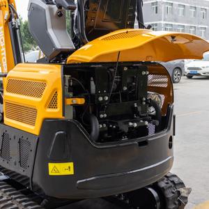 Bagger mit EPA-Motor, 2 Tonnen, 2,5 Tonnen, Raupenbagger, Landwirtschafts-Minibagger, <span class=keywords><strong>Mini</strong></span>-Bagger mit Daumengreifer, Kompaktlader - Product Image 5