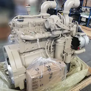 Make In UK 6 Cylinder QSC8.3 300hp Complete Diesel Engine Assy For Construction Excavator Electronic Engines