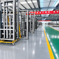 Ventana de Aluminio JOUGE con Cierre Multipunto, Sistema de Rotura de Puente Térmico Glory 120 de 44 mm, Funcionamiento Suave para Oficinas Modernas
