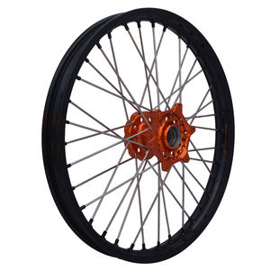 Ensemble de moyeux et de jantes de roue de moto en aluminium à 36 rayons de 21, 19 et 18 <span class=keywords><strong>pouces</strong></span>, Dirt Bike 125CC, roues de <span class=keywords><strong>motocross</strong></span> - Product Image 4