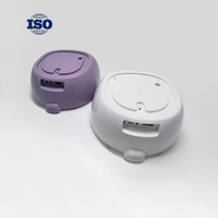 Boîtier en plastique violet/blanc pour petit appareil/appareil intelligent (avec interface)