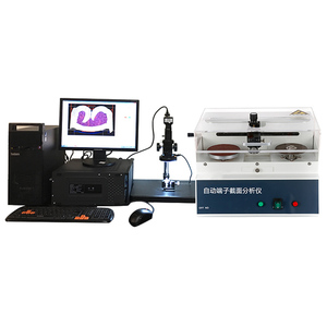 Sistema Automático de Corte e Moagem Aiqiric Analisador de Seção Transversal de Terminais de Chicote Automotivo Teste de Fabricação de Cabos - Product Image 1