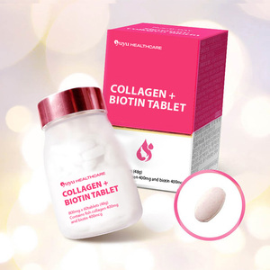 Collagen + Biotin Tablet lâm sàng đã được chứng minh thành phần để tăng cường tóc, da và móng tay với nuốt dễ dàng - Product Image 3