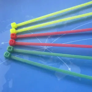 All color nylon66 self- locking and releasesable cable tie