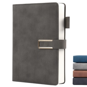 High Quality Magnetic Flap Hard Cover Journal Custom Pu Leather A5 Business Conference <strong>Lined</strong> <strong>Notebook</strong> <strong>Diary</strong> Book for Work - Product Image 1