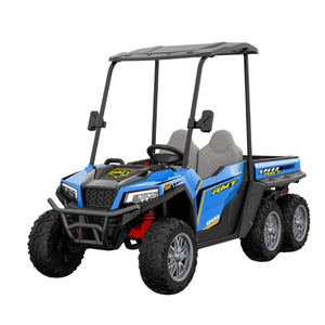 2024 Lordas neuer elektrischer Sechsrad-Kindersitz mit einem Klick Demontage Alarm arm UTV Toy Bike Batterie betriebenes Geschenk auto - Product Image 2