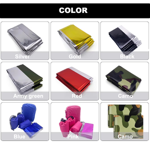 90% calor reflectante 1L Camping al aire libre PET manta térmica portátil botiquín de primeros auxilios para correr y escalar para rescates de excursiones - Product Image 4