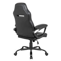 Chaise de jeu pivotante en cuir sur mesure avec refroidissement et hauteur réglable pour salles informatiques commerciales