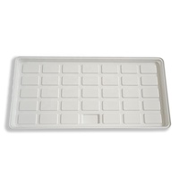 Bac de culture hydroponique en plastique blanc et noir 3x6 4x6 4x8 pour système d'irrigation par flux et reflux