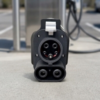 Connecteur de charge CCS2, adaptateurs DC CCS1, adaptateurs IEC Type 1 vers Type 2, prise mâle vers prise femelle pour borne de recharge véhicule.