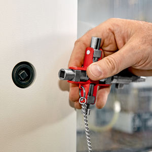 KNIPEX 00 11 06 V01 Clé universelle "Construction" pour tous les systèmes de verrouillage courants 96 mm - Product Image 4