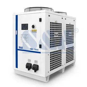 S & A CW-7900 200L ถังทำความเย็น CO2เลเซอร์น้ำหมุนเวียน Enfriador De Agua อุตสาหกรรม Chiller