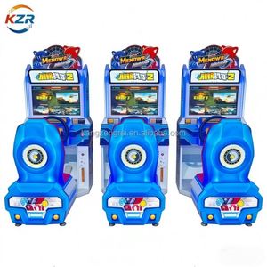Machine de jeu de course de voitures à monnayeur pour enfants, équipement d'amusement, machine de simulation, usine source - Product Image 4
