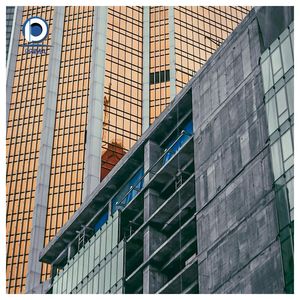 Muro Cortina de Vidrio Prima con Acristalamiento en Seco y Junta EPDM para Pantallas Antilluvia en Edificios de Gran Altura - Product Image 1