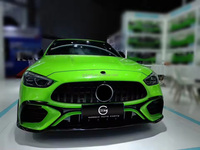 Kit de Carrocería 205 a 206 para Mercedes-Benz Clase W205 2013+, Actualización 2025, Estilo W206 C63, Parachoques Delantero, Accesorios para Automóviles