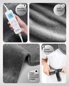 Mantas calefactables recargables Almohadilla calefactora eléctrica pequeña Almohadilla calefactora para <span class=keywords><strong>cuello</strong></span> y hombros para hombros y <span class=keywords><strong>espalda</strong></span> - Product Image 4