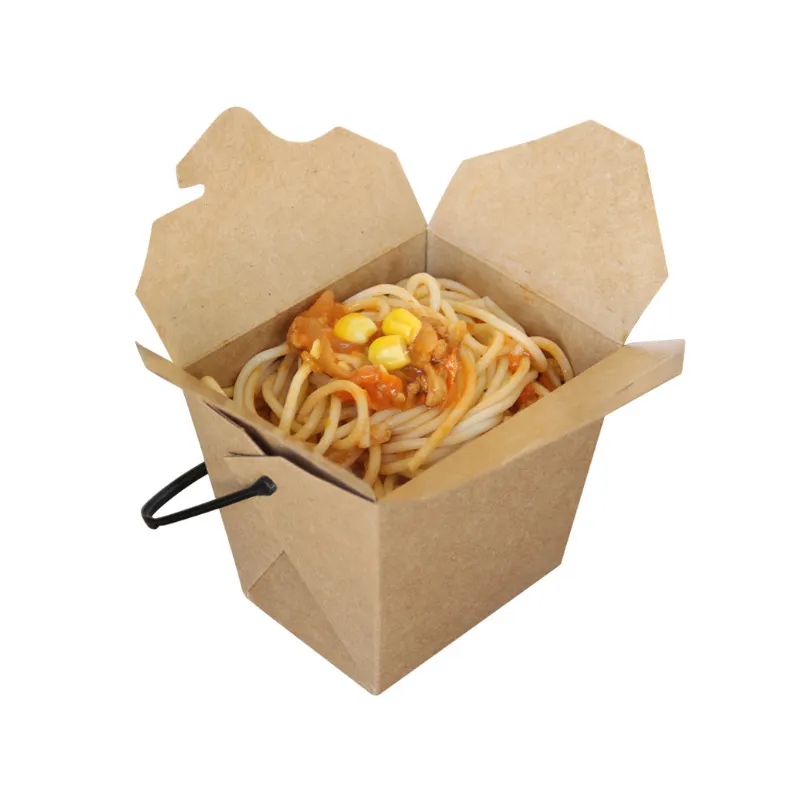 Китайская еда, бумажные контейнеры для лапши/Ланч-боксы/коробки для риса